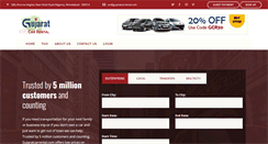 Desktop Screenshot of gujaratcarrental.com